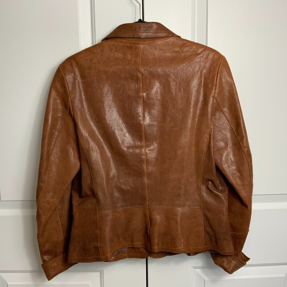 Vintage Women's Danier Leather Jacket - Picture 6 of 10